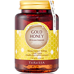 Ампула-сыворотка с витаминами, медом и экстрактом золота TERESIA Honey and Gold All in one Ampoule 230 мл