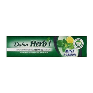 Зубная паста-гель Dabur Herb’L Лимон и мята 60 г + 20 г