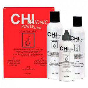 Набор для восстановления волос, подвергнутых химической обработке CHI 44 Ionic Power Plus For Chemically Treated and Coarse Hair