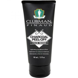 Черная угольная маска Clubman Charcoal Peel-Off Face Mask 90 мл
