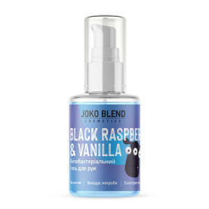 Антибактериальный гель для рук Joko Blend Black Raspberry & Vanilla 30 мл