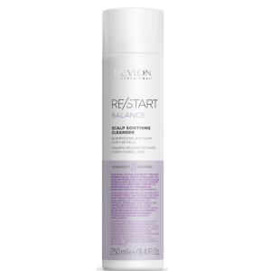 Мягкий шампунь Revlon Restart Balance Soothing Cleanser для чувствительной кожи головы 250 мл