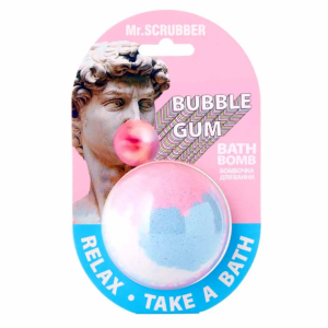 Бомбочка для ванны Mr. Scrubber Bubble Gum 200 г
