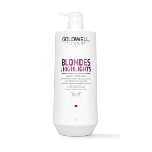 Шампунь против желтизны Goldwell DualSenses Blondes & Highlights для осветленных волос 1000 мл