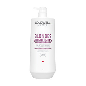 Кондиционер против желтизны Goldwell Dualsenses Blondes & Highlights для осветленных волос 1000 мл