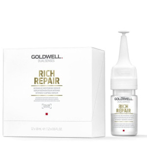 Интенсивная восстанавливающая сыворотка для сухих волос Goldwell Dualsenses Rich Repair Intensive Restoring Serum 12x18 мл