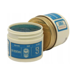 Воск для укладки волос на водной основе средней фиксации Aqua Wax 5 Medium Blue BANDIDO 125 мл