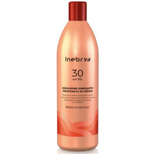 Парфюмерная окислительная эмульсия Inebrya Color 30 Vol Oxidizing Perfumed Emulsion Cream 9% 1000 мл