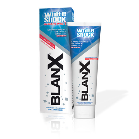 Зубна паста Blanx White Shock Blue 75 мл