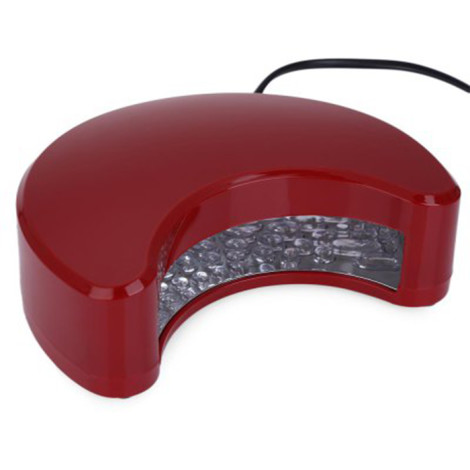 Світлодіодна лампа для нігтів Simei 9 Вт червоного кольору