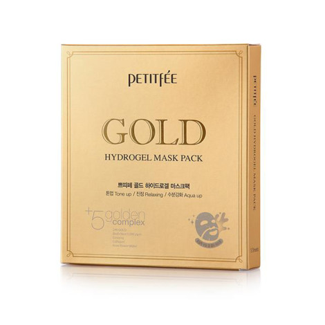 Золотий гідрогельний пакет Petitfee з золотим комплексом +5 шт