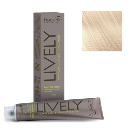 Крем-краска для волос Nouvelle Lively Hair Color 900 ультрасветлый блонд 100 мл