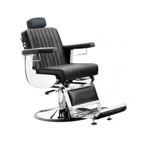 Перукарське крісло на гідравлічному підйомнику Comair Diplomat 7001134 для перукаря чорного кольору