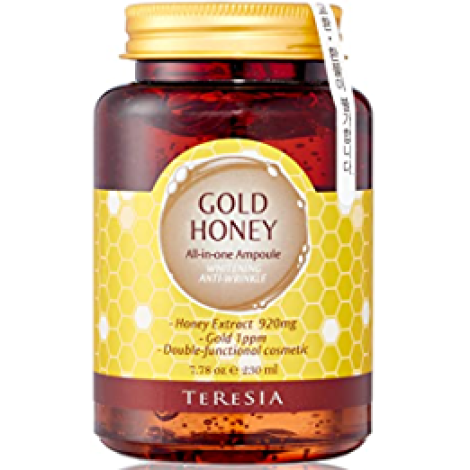 Ампула-сироватка з вітамінами, медом та екстрактом золота TERESIA Honey and Gold All in one Ampoule 230 мл