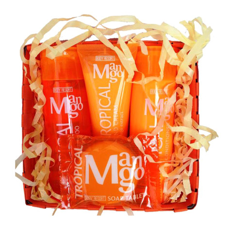 Mades Cosmetics Body Resort Mango Beauty Kit 250 мл + 250 мл + 100 мл + 50 г