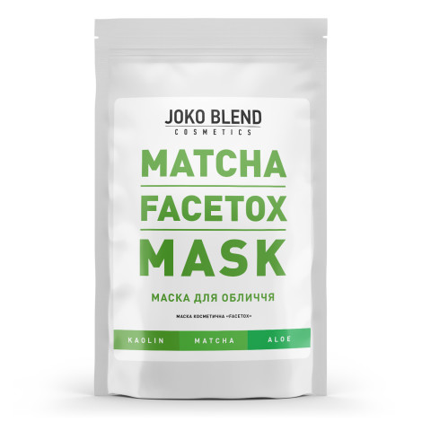 Маска для обличчя Joko Blend Matcha Facetox Маска 100 г