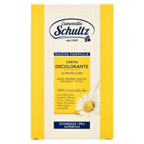 Освітлюючий крем для волосся Schultz Camomilla Crema Decolorante 50 + 25 мл