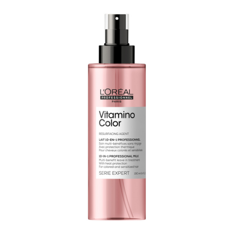 Багатофункціональний спрей-догляд L'Oreal Professionnel Vitamino Color Resveratrol 10 in 1​ для фарбованого волосся 190 мл