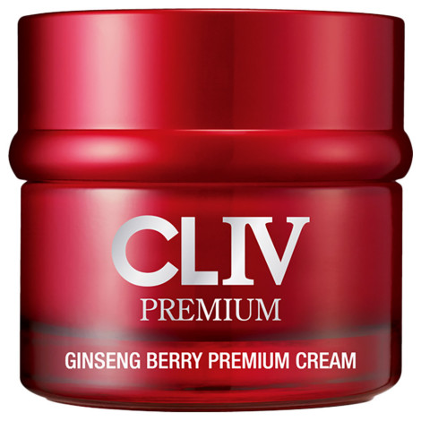 Енергетичний крем CLIV Ginseng Berry Premium Крем з екстрактом ягід женьшеню для пружності обличчя 50 мл