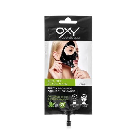 Очищаюча маска для обличчя Oxy Peel Off Black Mask 20 мл