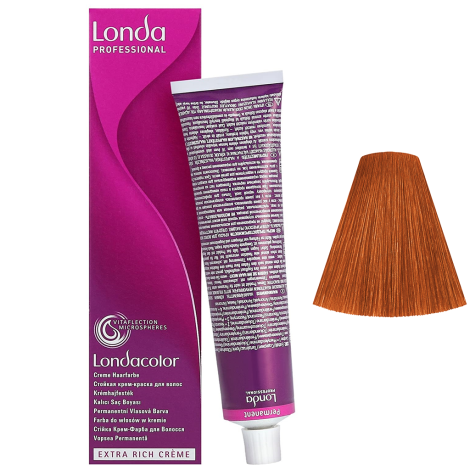 Стійка крем-фарба для волосся Londa Professional Permanent Color 7/43 60 мл