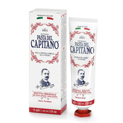 Паста з зубною пастою Del Capitano Premium Оригінальний рецепт 75 мл