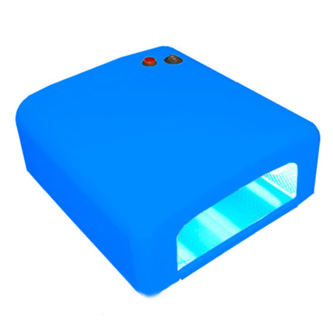 УФ-лампа для нігтів Simei 818-006 синього кольору