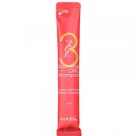 Відновлюючий шампунь з амінокислотами MASIL 3 Salon Hair CMC Shampoo Stick Pouch 8 мл