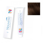 Крем-фарба для волосся Nouvelle Колір волосся 5,0 насиченого світло-коричневого кольору 100 мл (Фото #1)