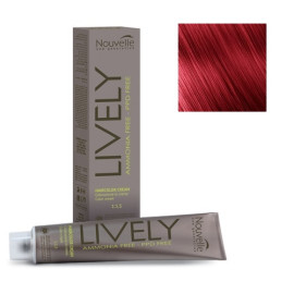 Крем-фарба для волосся Nouvelle Lively Колір волосся 7,66 рудий блондинка 100 мл