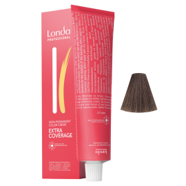 Тонуюча фарба для сивого волосся Londa Professional Demi-Permanent Color Creme Extra Coverage 5/07 60 мл