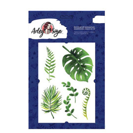 Тимчасове татуювання Арлі Знак 4001 Зелене листя