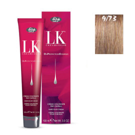 Фарба для волосся Lisap Oil Protection Complex 9/73 дуже світла блондинка бежево-золотиста 100 мл