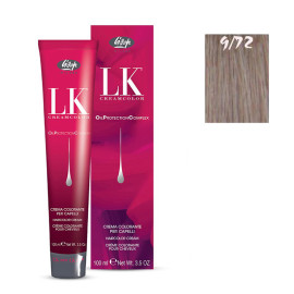 Фарба для волосся Lisap Oil Protection Complex 9/72 дуже світла блондинка бежево-зола 100 мл