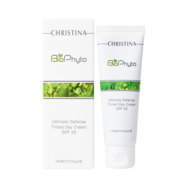Денний крем Абсолютний захист Christina Bio Phyto Ultimate Defense Tinted Day Cream SPF 20 з тоном 75 мл