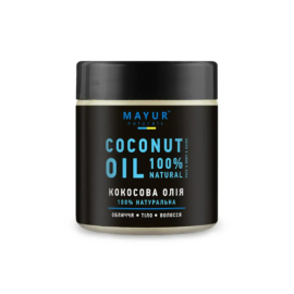 Натуральне кокосове масло майюр 140 мл