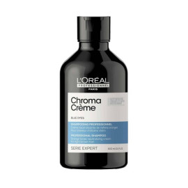 L'Oreal Professionnel Serie Expert Chroma, крем-шампунь для нейтралізації небажаних помаранчевих тонів пофарбованого темно-русявого волосся, 300 мл