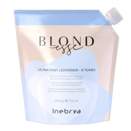 Cиня пудра для швидкого освiтлення Inebrya Blondesse Ultra Fast Lightener - 9 Tones 500 г