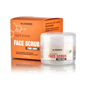Скраб для обличчя Mr. Scrubber Skin Food Pore Away з олією моркви 170 г