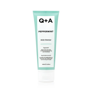 Очищувальний гель для обличчя з м'ятою Q+A Peppermint Daily Cleanser 125 мл