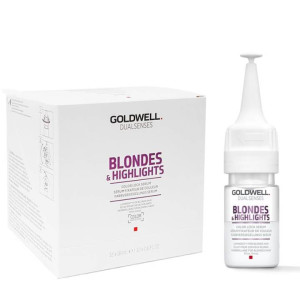 Сироватка для збереження відтінку блонд Goldwell Dualsenses Blondes & Highlights Color Lock Serum 12x18 мл