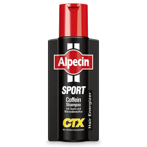 Шампунь від випадіння волосся при інтенсивній втраті енергії Alpecin Sport Coffein Shampoo CTX 250мл