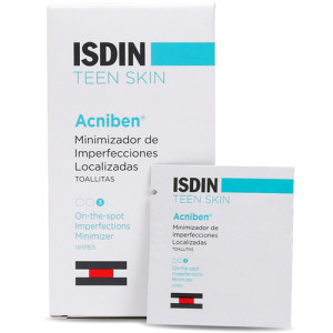Серветки вологі ISDIN TEEN SKIN Acniben 30 шт.