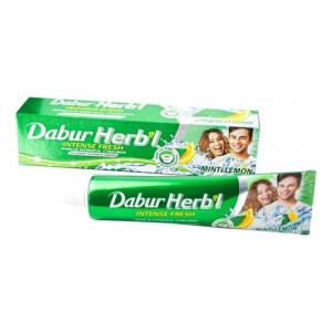 DABUR HERB'L Зубна паста - Свіжий гель, М'ята та Лимон 150 г